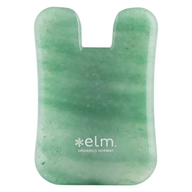 Elm Organics Gua Sha Green Adventurine