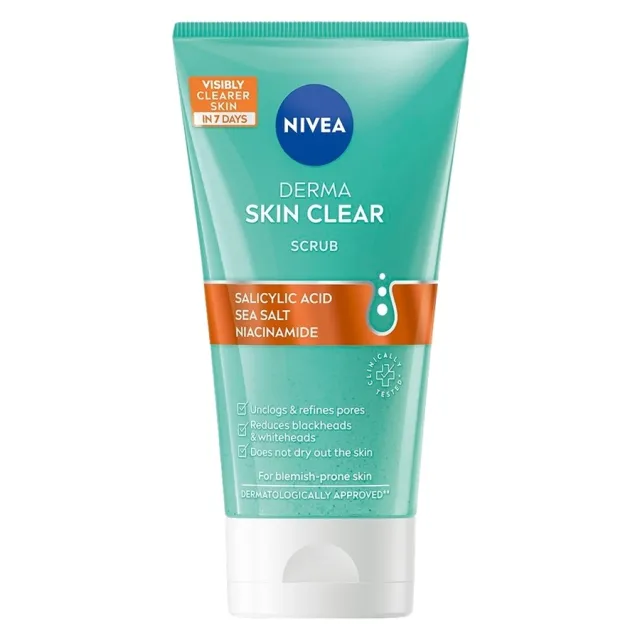 NIVEA Derma Skin Clear Scrub 150 ml