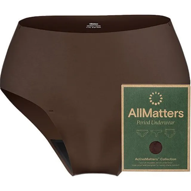 AllMatters Active Højtaljet, Brun, S