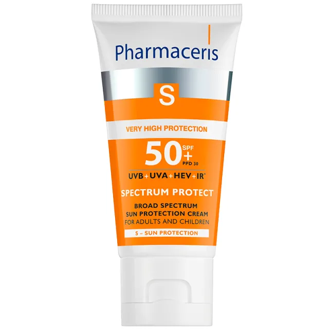 Pharmaceris S Broad Spectrum Sun Protection Cream SPF 50+ (50 ml)