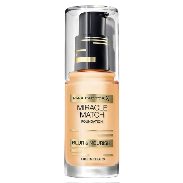 Max Factor Miracle Match Foundation Crystal Beige 33 30 ml
