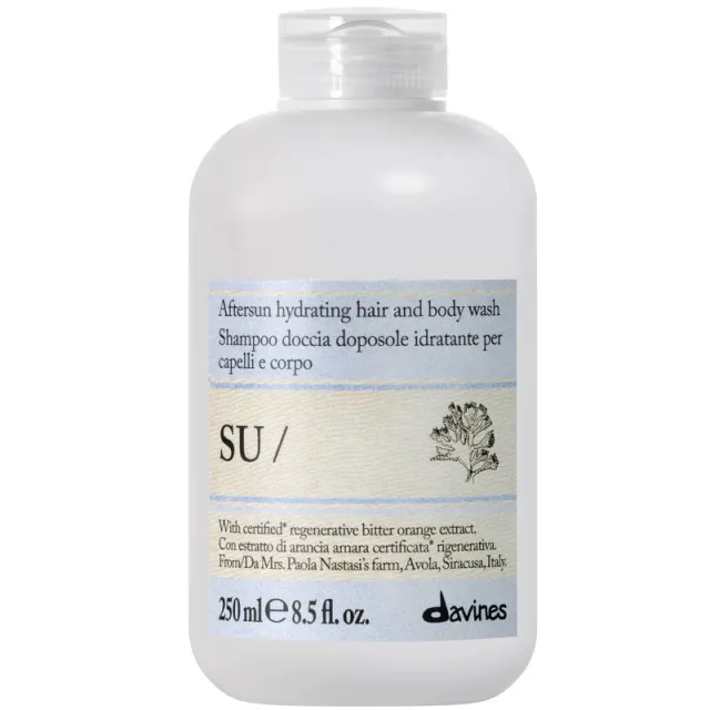 Davines SU Hair & Body Wash 250 ml (Limited Edition)
