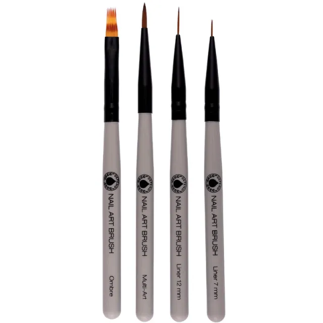 Depend Cosmetic Nail Art Brush Kit 4 pieces