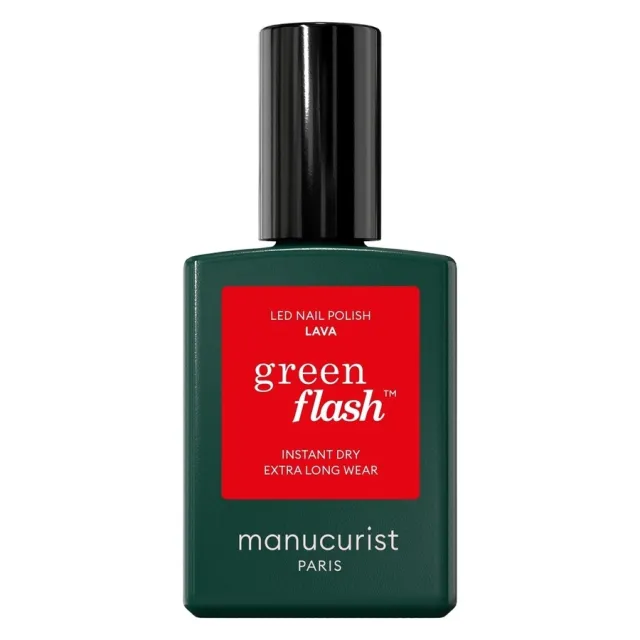 Manucurist Green Flash Led Nail Polish Lava 15ml