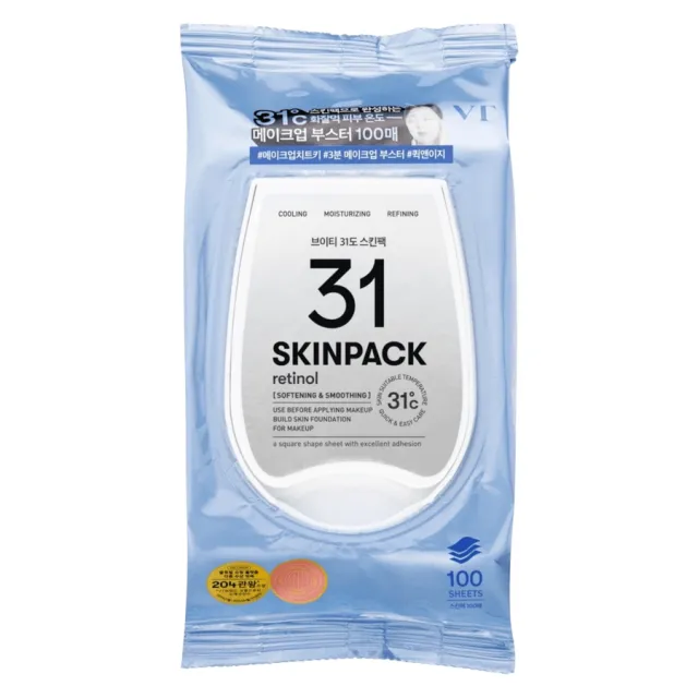 VT Cosmetics 31 Skin Pack Retinol Smooth 100 stk