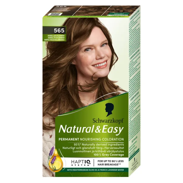 Schwarzkopf Natural & Easy 565 Almond Light Golden Brown 60 ml