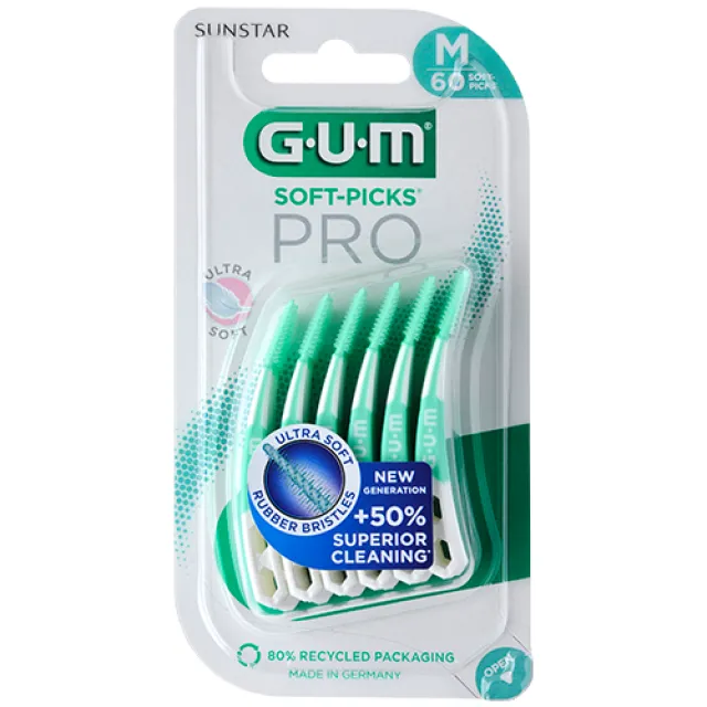 GUM Soft-Picks Pro Medium (60 stk)