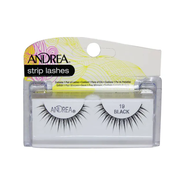 Andrea Strip Lashes Black 19