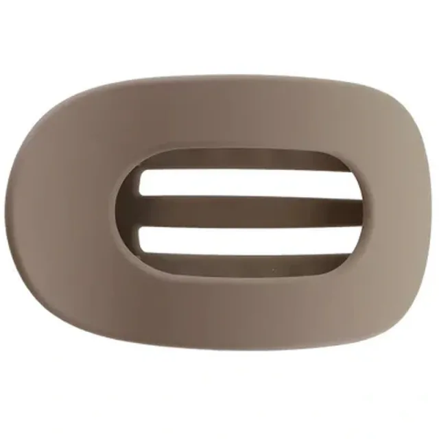 By Stær Eva Hairclip Medium - Matte Beige