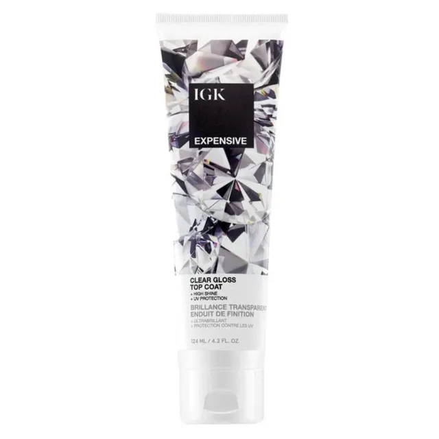 IGK Expensive Clear Gloss Topcoat 124 ml