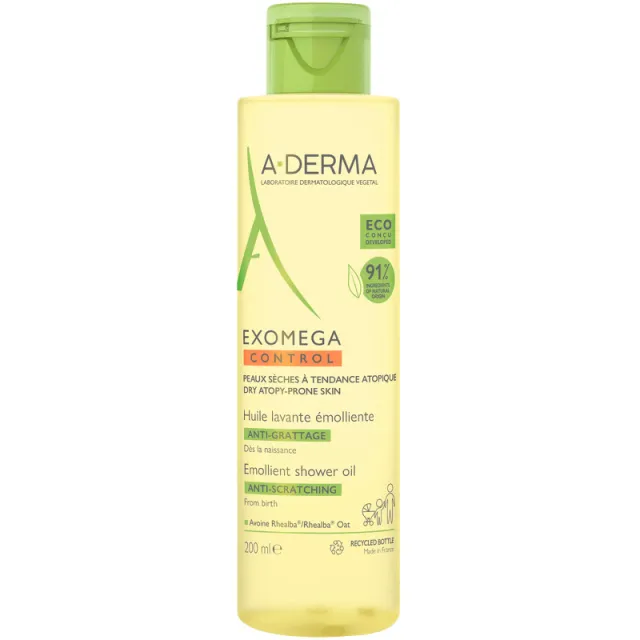 A-DERMA Exomega Control Shower Oil 200 ml