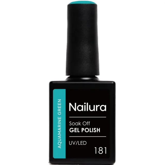 Nailura Gel Polish 10 ml - 181 Aquamarine Green