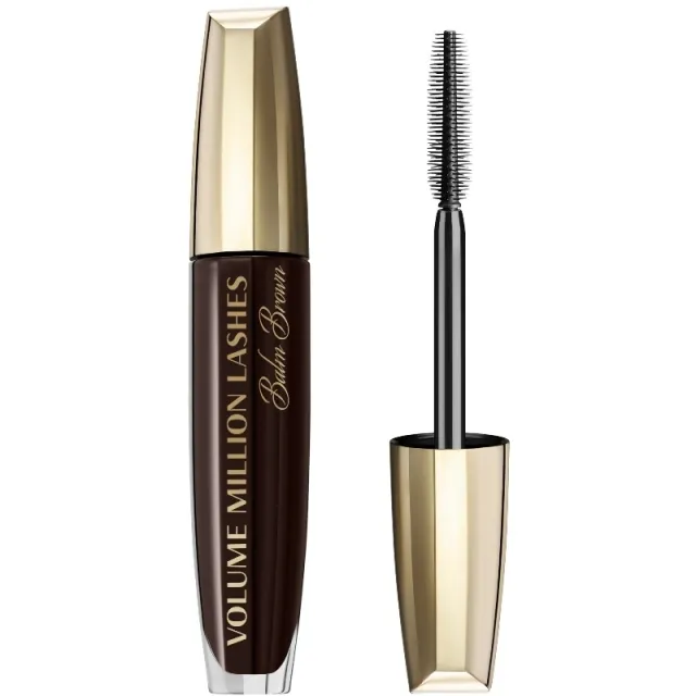L'Oréal Paris Cosmetics Volume Million Lashes Balm Brown Mascara - Brown 8,6 ml - c19074
