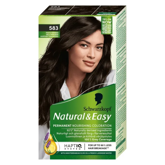 Schwarzkopf Natural & Easy 583 Icy Dark Brown