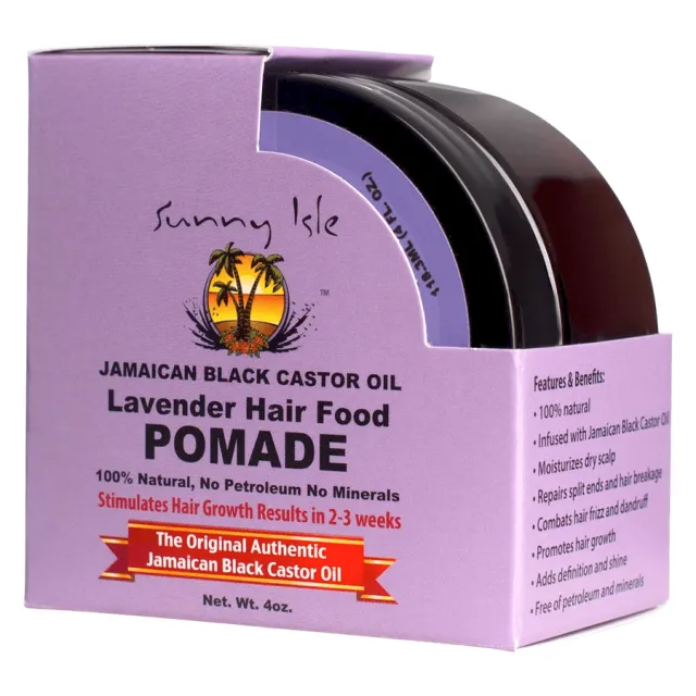 Sunny Isle Lavender Jamaican Black Castor Oil Levender Hair Pomad
