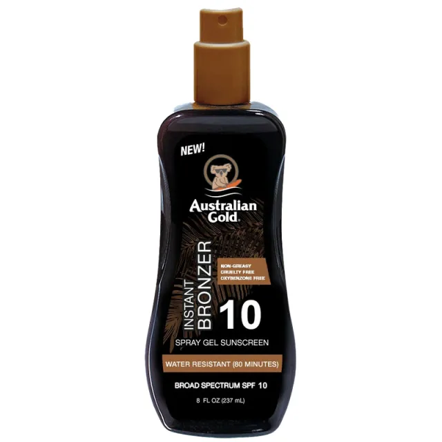 Australian Gold Instant Bronzer Spraygel SPF 10 - 237 ml