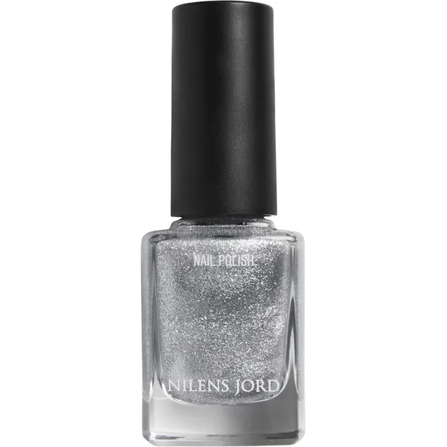 Nail Polish Silver Glitter