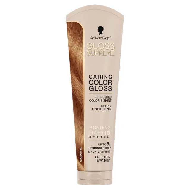 Schwarzkopf Gloss Supreme Caring Color Gloss Caramel 145 ml