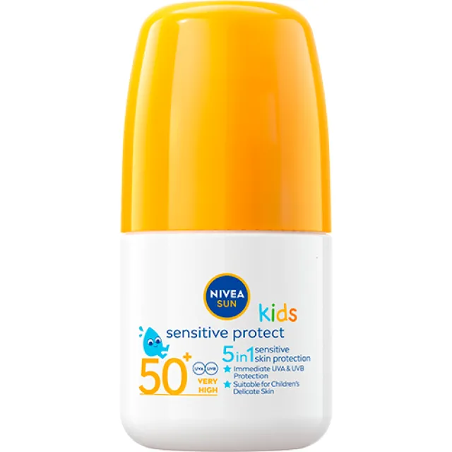 Nivea Kids Sensitive Sun Roll On SPF 50+ (50 ml)