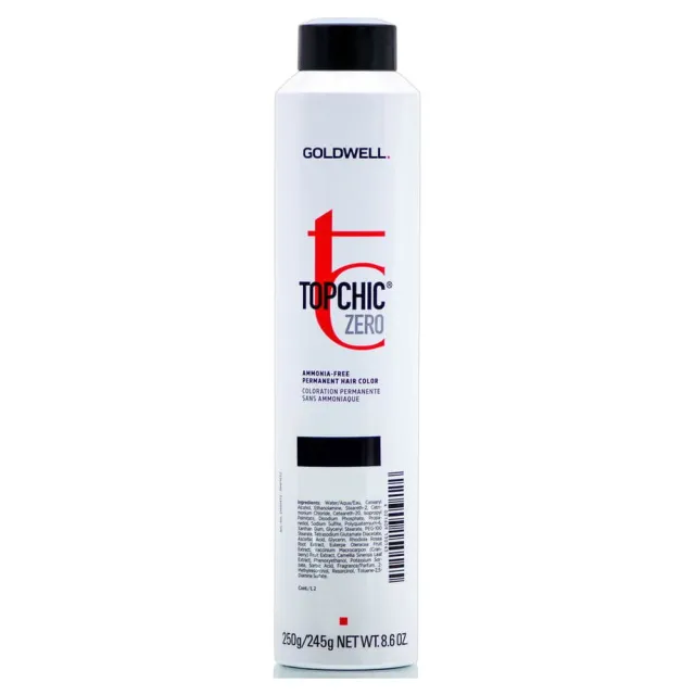 Goldwell Topchic Zero 6N Dark Natural Blonde – Permanent Hair Color Canister 250 ml