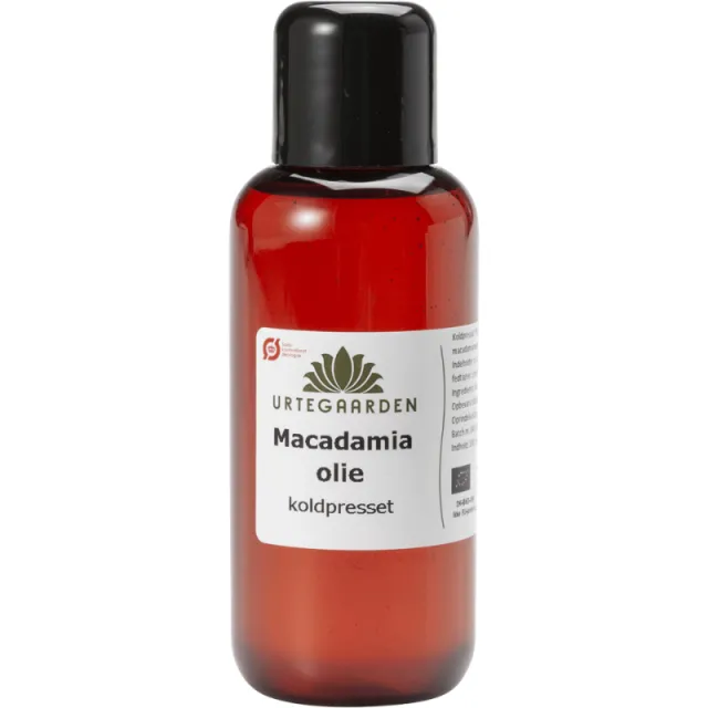 Urtegaarden Macadamiaolie Koldpresset Ø (500 ml)