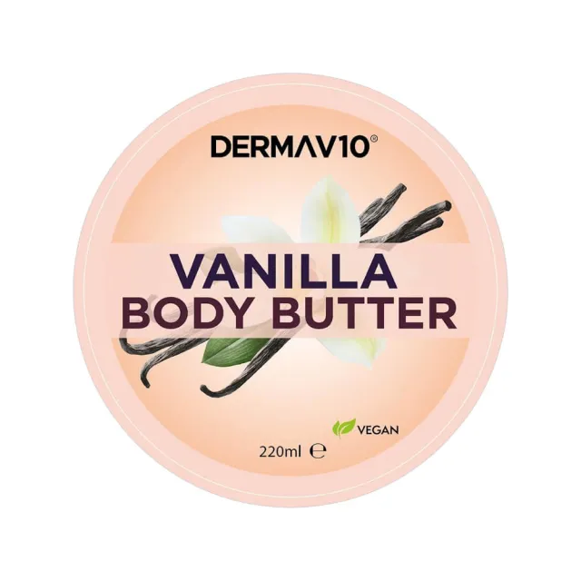Dermav10 Vanilla Body Butter 220 ml