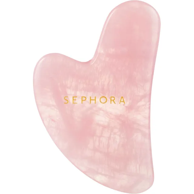 Gua Sha Quartz Rose Ansigt og Hals