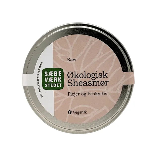 Sæbeværkstedet Sheasmør Raw Ø (68 g)