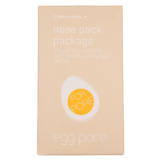 TONYMOLY Egg Pore Nose Pack Package 7pcs