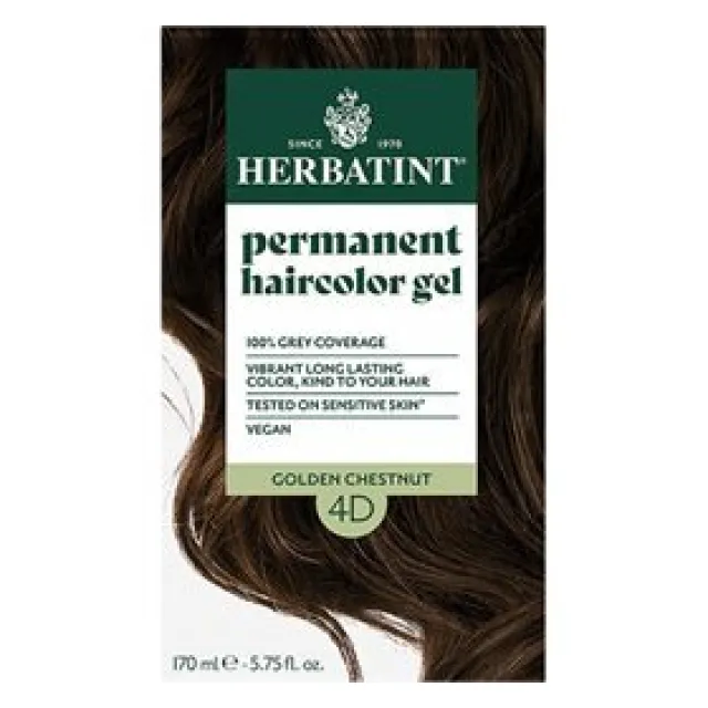 Herbatint 4D hårfarve Golden Chestnut, 170m.