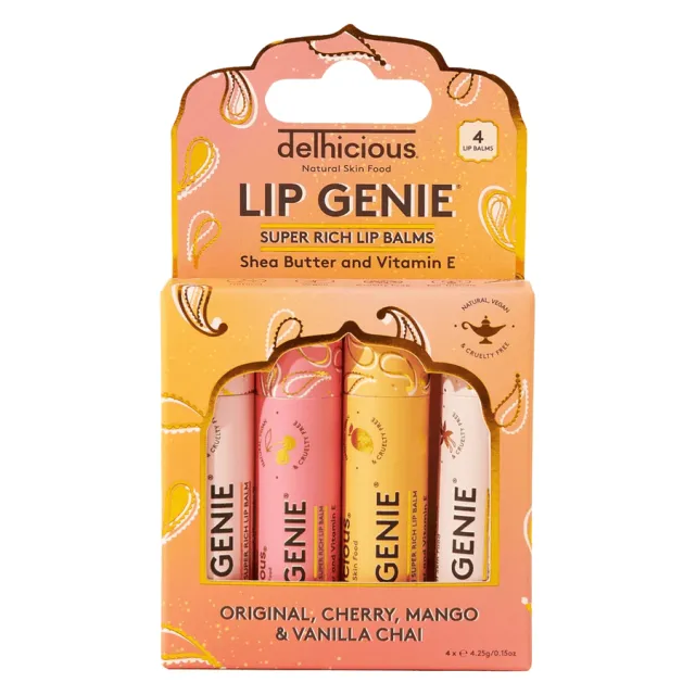 Delhicious Lip Genie Set 4pcs