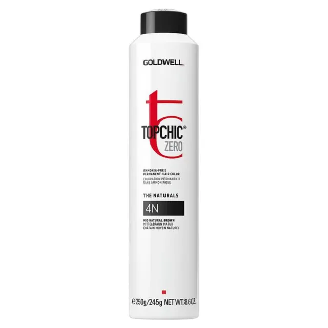 Goldwell Topchic Zero – 4N Medium Brown Natural 250 ml