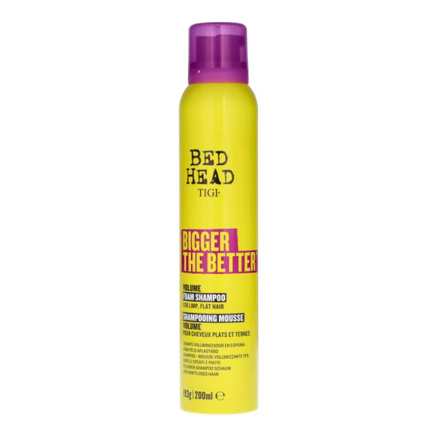 TIGI Bed Head Bigger The Better Volume Foam Shampoo 200 ml