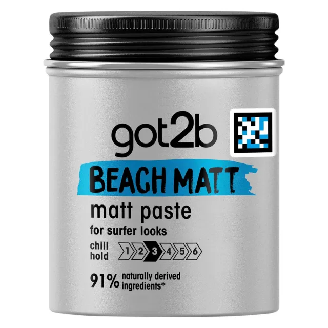 Schwarzkopf Got2B Beach Matt Paste 100ml