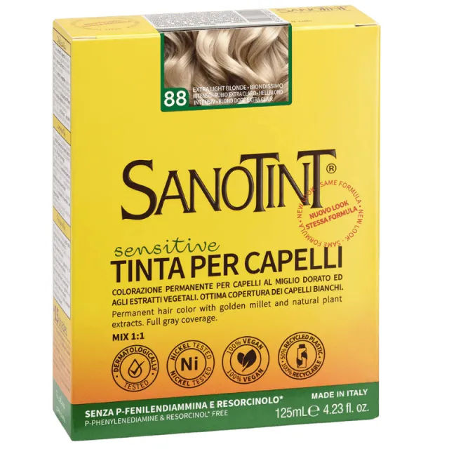 Sanotint 88 Hårfarve Sensitive Ekstra Lys Blond (1 stk)