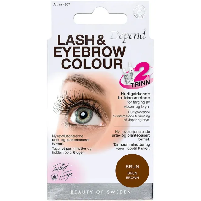Depend Cosmetic PE Lash & Eyebrow Colour - Brown