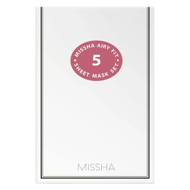 Missha Airy Fit Mask Set 5pcs