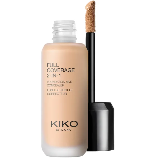 KIKO Milano Full Coverage 2-In-1 Foundation & Concealer 25 ml - WB30 Warm Beige