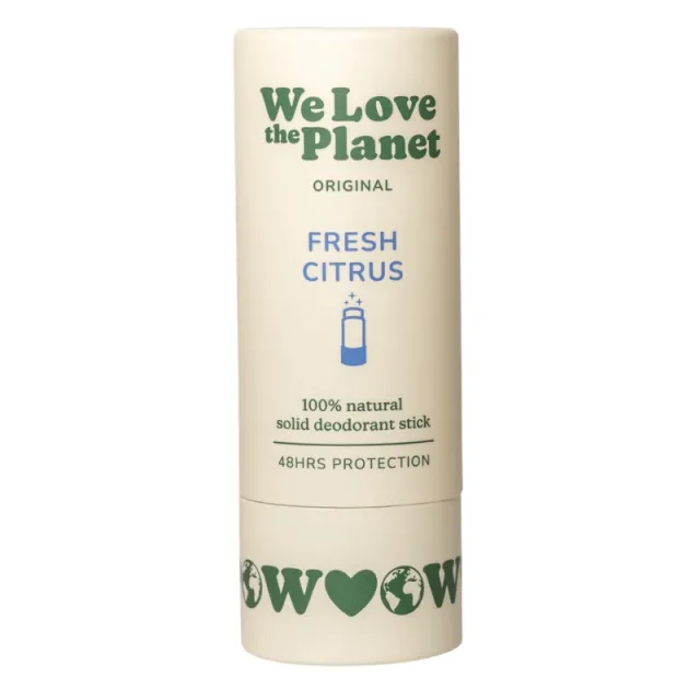 We Love The Planet Deodorant Stick Fresh Citrus (40 g)