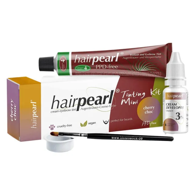 Hairpearl PPD Free Tinting Kit Mini No 4 Cherry Choc 20ml