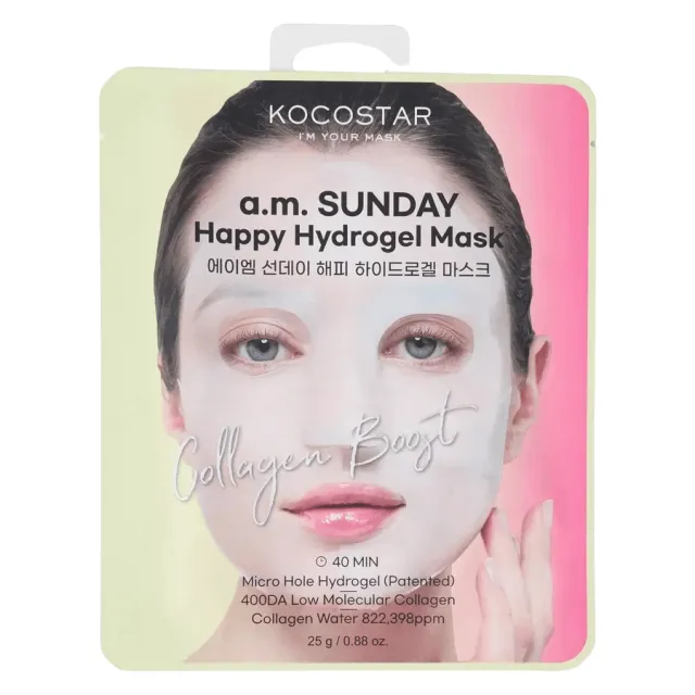 Kocostar a.m. Sunday Hydrogel Collagen Mask 1 stk