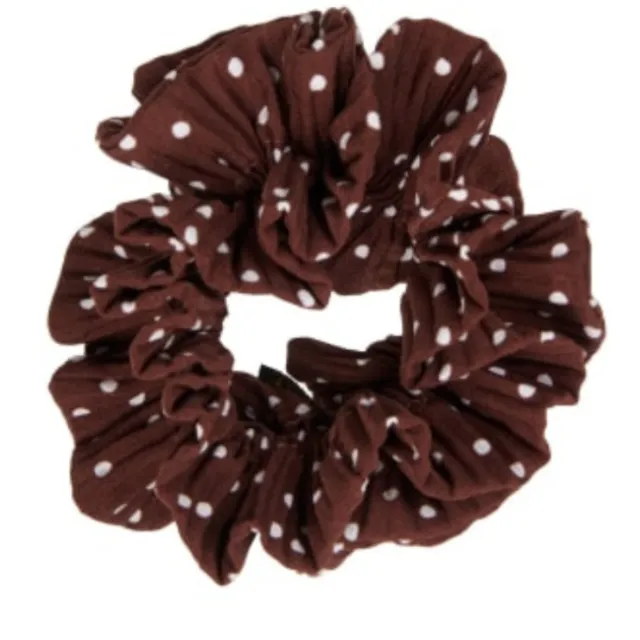 Pico Dalmatian Scrunchie Mocca