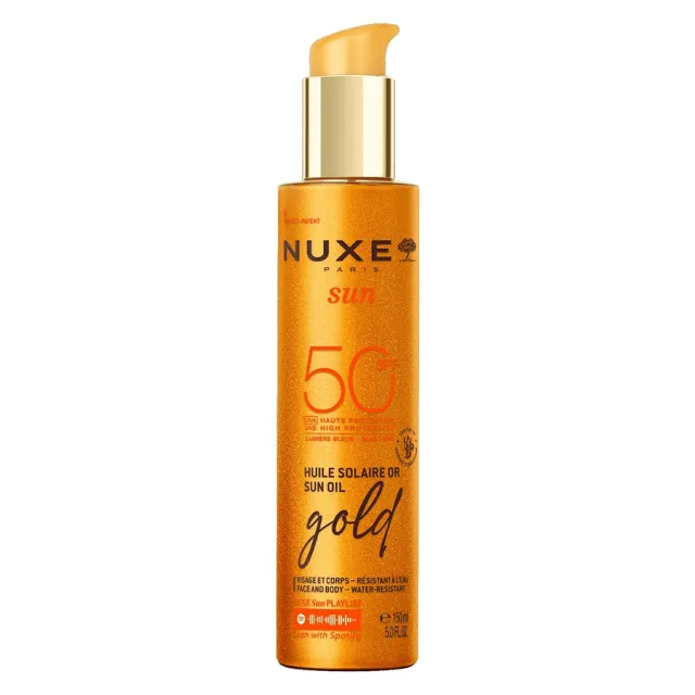 NUXE Sun Tanning Oil Gold SPF50 150ml