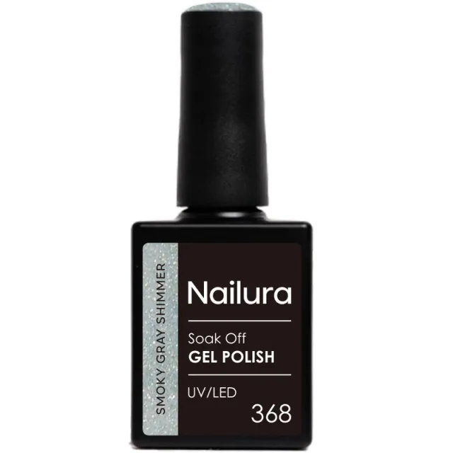 Nailura Gel Polish 10 ml - 368 Dusk Blue Shimmer