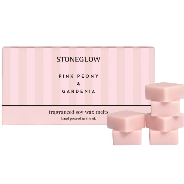 Ambience Stoneglow Vegansk Soja Duftvoks Pæon & Gardenia (16 stk)