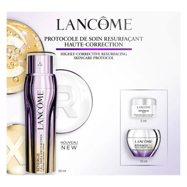 Lancôme Rénergie CRx Triple Serum Retinol Set