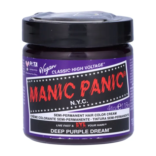 Manic Panic Semi-Permanent Color Cream Deep Purple Dream 118 ml