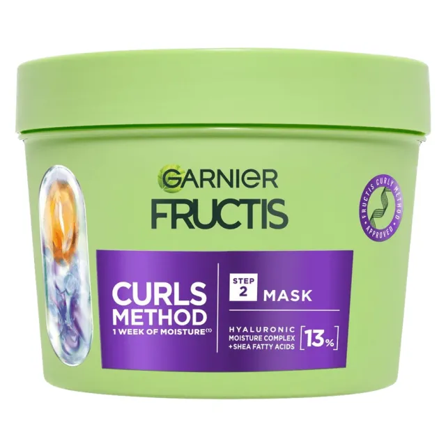 Garnier Fructis Method for Curls Moisturizing Hair Mask For Curly