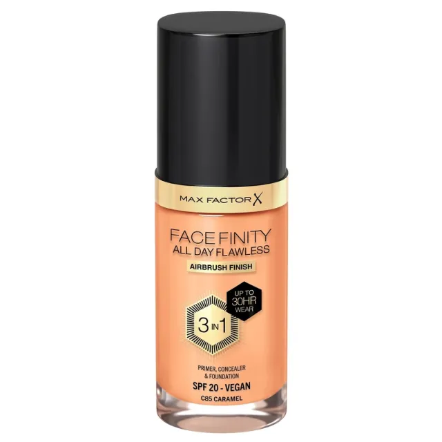 Max Factor Facefinity All Day Flawles 3in1 Foundation 30 ml - 085 Caramel