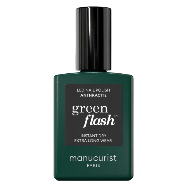Manucurist Green Flash Led Nail Polish Anthracit 15ml